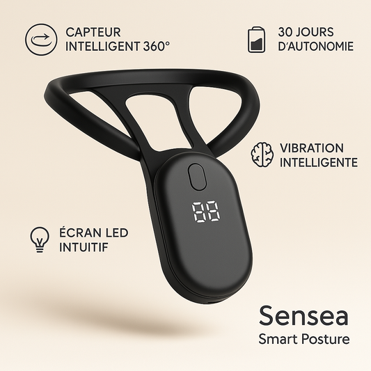 ✨ Sensea Smart Posture – Correcteur Intelligent de Posture